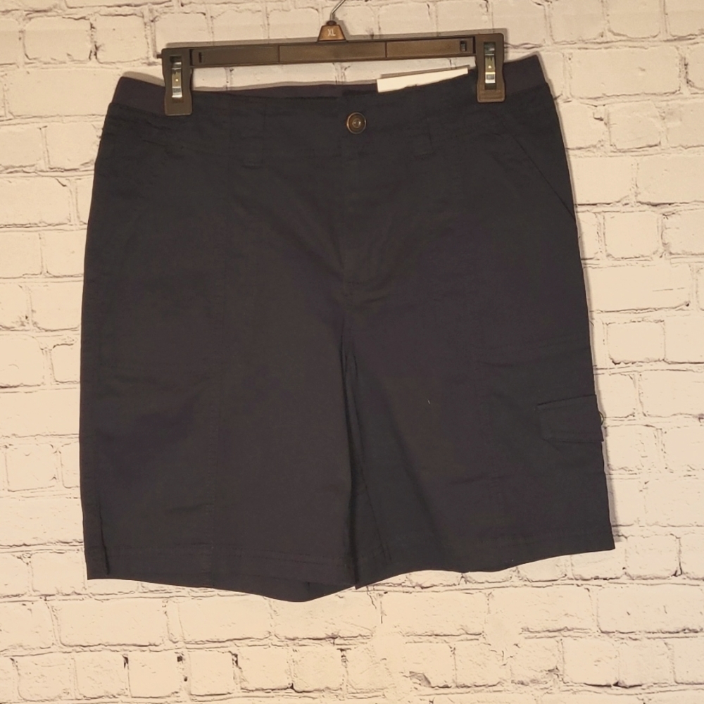 Women's NEW Navy Blue High Rise Classic Shorts Size 8